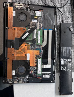 Bloated Laptop Battery Replacement - This Installation was done for one of our clients in San Jose, California. Bloated Laptop Battery Replacement - This Installation was done for one of our clients in San Jose, California.