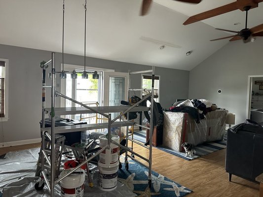 Drywall/Paint - This was a fun job for us to do with Anne and her family. We patched drywall and painted a few rooms. Drywall/Paint - This was a fun job for us to do with Anne and her family. We patched drywall and painted a few rooms.