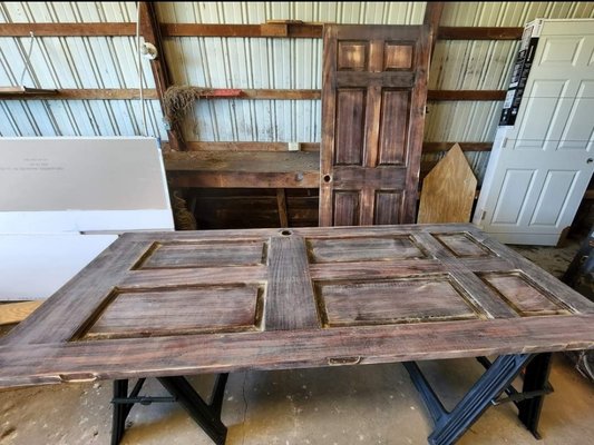100-Year-Old Farmhouse Door Refinishing - These doors are 100 years old..The hardware was completely seized. We restored the doors back to new! 100-Year-Old Farmhouse Door Refinishing - These doors are 100 years old..The hardware was completely seized. We restored the doors back to new!