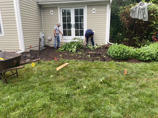 Simple patio - All my team got to work and the client enjoyed the job!! Simple patio - All my team got to work and the client enjoyed the job!!