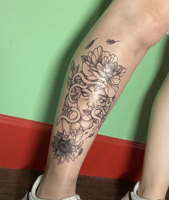 Zee Faal - Zee is our newest artist who completed her apprenticeship here at Inkenstein Tattoo Company and is now a full time artist. She is very detail oriented and loves anime designs. More examples of her work are provided on our website. www.inkensteintattoo.com Zee Faal - Zee is our newest artist who completed her apprenticeship here at Inkenstein Tattoo Company and is now a full time artist. She is very detail oriented and loves anime designs. More examples of her work are provided on our website. www.inkensteintattoo.com