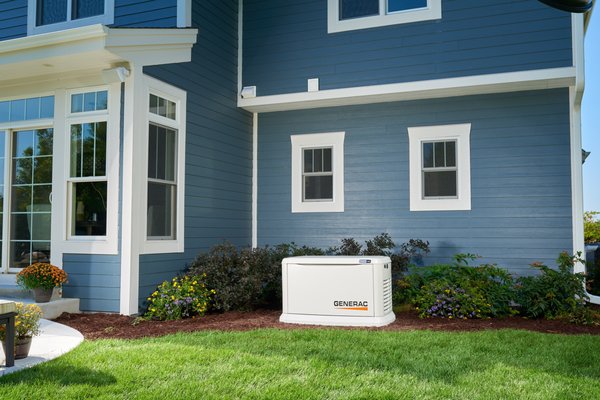 Home Standby Generators - HOME BACKUP POWER. COMFORT. SECURITY. CONVENIENCE.
A permanently installed Generac home backup generator protects your home automatically. It runs on natural gas or liquid propane (LP) fuel, and sits outside just like a central air conditioning unit. A home backup generator delivers power directly to your home’s electrical system, backing up your entire home or just the most essential items. Now coming with FREE Mobile Link™, allowing you to monitor the status of your generator on a phone, tablet or computer from anywhere in the world. Home Standby Generators - HOME BACKUP POWER. COMFORT. SECURITY. CONVENIENCE.
A permanently installed Generac home backup generator protects your home automatically. It runs on natural gas or liquid propane (LP) fuel, and sits outside just like a central air conditioning unit. A home backup generator delivers power directly to your home’s electrical system, backing up your entire home or just the most essential items. Now coming with FREE Mobile Link™, allowing you to monitor the status of your generator on a phone, tablet or computer from anywhere in the world.