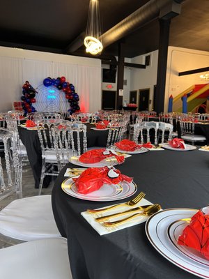 Kids Birthday Party - Spiderman Theme Birthday Party Kids Birthday Party - Spiderman Theme Birthday Party