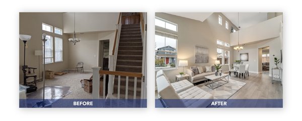 Catherine's Concierge - Floors - Remodels I've designed for home sellers with my exclusive team of good, affordable contractors.  Updated flooring helps a home sell for record price!