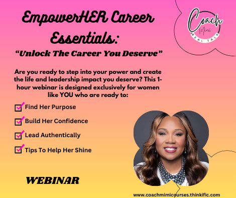 EmpowerHER Leadership Vision - A clear leadership vision is the compass that guides your career. Without it, you risk being reactive rather than proactive in your growth. Vision empowers you to set intentional goals and align your actions with your long-term aspirations.
Sarah, a mid-career marketing manager, felt stuck despite years of experience. By assisting her with defining her leadership vision, she discovered her passion for leading initiatives that empower diverse teams. Within a year of taking the EmpowerHER Leadership Vision and Confidence Cure coaching series, she proposed and led a company-wide diversity marketing campaign, earning her recognition and a promotion to director.