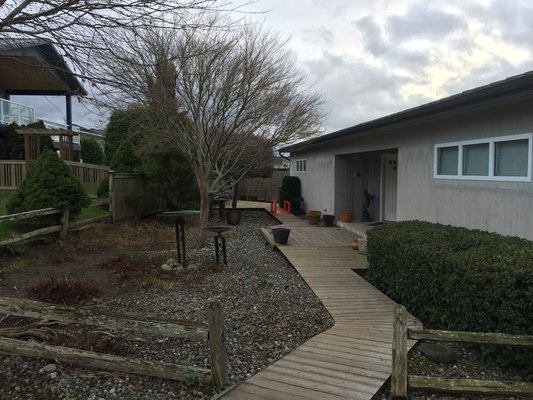 Anacortes Rain Garden - This back entryway was in dire need of some help. We worked with our client to create her little slice of paradise. Anacortes Rain Garden - This back entryway was in dire need of some help. We worked with our client to create her little slice of paradise.