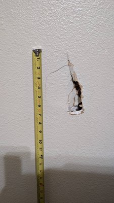 Drywall Wall Repair - Two small drywall patch/repairs in Merced, CA -- complete with spray texture. ✔️ ✨ ☺️ Drywall Wall Repair - Two small drywall patch/repairs in Merced, CA -- complete with spray texture. ✔️ ✨ ☺️