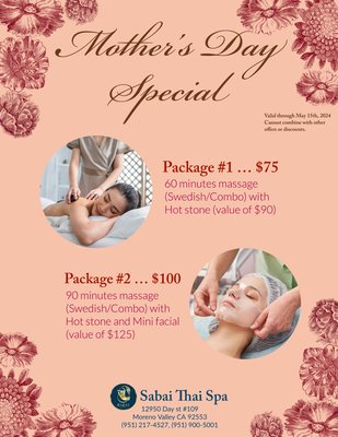 Mother’s Day Special!! - Fabulous treatment for your mom this Mother’s Day. Mother’s Day Special!! - Fabulous treatment for your mom this Mother’s Day.
