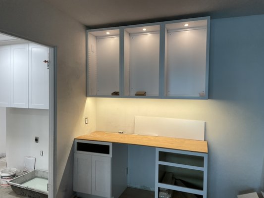 LED Cabinet Lighting - Kitchen Electrical Remodel LED Cabinet Lighting - Kitchen Electrical Remodel