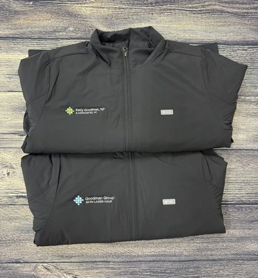 Custom Embroidery - Custom Embroidered Logos & Designs
This gallery features a wide range of custom embroidery work — from professional company logos on polos, hats, and uniforms to unique personalized designs on bags, jackets, and more. We proudly offer high-quality embroidery with no minimum order requirements, and customers are welcome to provide their own items. Whether you’re a small business looking to elevate your brand or an individual with a custom idea, we bring your vision to life — one stitch at a time.