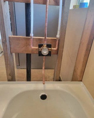 Bathtub & Shower Valve Installation - Bathtub and Shower Valve Installation Before and After Project. Bathtub & Shower Valve Installation - Bathtub and Shower Valve Installation Before and After Project.