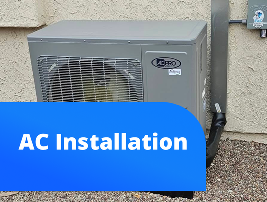AC Installation - We provide fast, reliable AC installation tailored to your home’s needs. Our team ensures your system is energy-efficient, properly sized, and built to keep you comfortable year-round. AC Installation - We provide fast, reliable AC installation tailored to your home’s needs. Our team ensures your system is energy-efficient, properly sized, and built to keep you comfortable year-round.