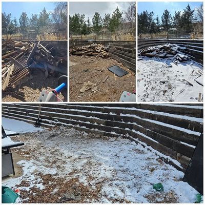 deck removal - This haul-away was from an old deck that had seen better days. The customer did the demo but knew hauling it away was more than he anticipated. That was when we stepped in, deck removal - This haul-away was from an old deck that had seen better days. The customer did the demo but knew hauling it away was more than he anticipated. That was when we stepped in,