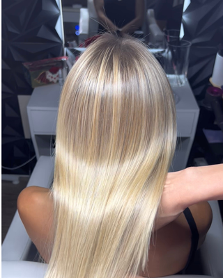 Full Complex of reconstruction - Total Transformation: Restoration + Straightening.
The perfect choice if your hair is severely damaged, but you want more than just treatment—you want perfect smoothness, too. We combine the best of both worlds: intensive collagen restoration followed by straightening (Keratin or Nanoplastia, customized for you).
✨ The Result: Healthy, thick, luxurious, and perfectly straight hair.
Get maximum results in a single visit. Give your hair that expensive, high-end look!
The price depends on the length ($250-600) and thickness of the hair (add $30–70). Hair thickness is measured before the treatment.
Duration 3-6h Full Complex of reconstruction - Total Transformation: Restoration + Straightening.
The perfect choice if your hair is severely damaged, but you want more than just treatment—you want perfect smoothness, too. We combine the best of both worlds: intensive collagen restoration followed by straightening (Keratin or Nanoplastia, customized for you).
✨ The Result: Healthy, thick, luxurious, and perfectly straight hair.
Get maximum results in a single visit. Give your hair that expensive, high-end look!
The price depends on the length ($250-600) and thickness of the hair (add $30–70). Hair thickness is measured before the treatment.
Duration 3-6h
