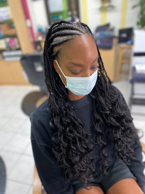 Fulani Braids - If you need a fresh style for a special occasion or want to try a new everyday look, African Braids By Lima is here to help. No matter what hairstyle you are looking for, our salon has the right solutions for you and your hair. We have a wide range of weaves and hair braids to maintain your hair. Whether you want box braids, crochet braids, or knotless braids, we can find the perfect style for you.
While classic hair braiding is our specialty, we also have the skills to design intricate hair twists and install professional hair extensions. Our expert team works tirelessly for the cosmetic appearance of our clients. We will ensure that you look and feel your very best and have a unique style you love.
Braiding is our passion. We love to help people see their inner beauty, and braids can reveal the queen in you and elevate your confidence. African Braids By Lima provides top-tier micro braids, dreadlocks, and hair care services in Daly City, CA. The satisfaction and happiness of our clients are always a top priority with each of our services. Fulani Braids - If you need a fresh style for a special occasion or want to try a new everyday look, African Braids By Lima is here to help. No matter what hairstyle you are looking for, our salon has the right solutions for you and your hair. We have a wide range of weaves and hair braids to maintain your hair. Whether you want box braids, crochet braids, or knotless braids, we can find the perfect style for you.
While classic hair braiding is our specialty, we also have the skills to design intricate hair twists and install professional hair extensions. Our expert team works tirelessly for the cosmetic appearance of our clients. We will ensure that you look and feel your very best and have a unique style you love.
Braiding is our passion. We love to help people see their inner beauty, and braids can reveal the queen in you and elevate your confidence. African Braids By Lima provides top-tier micro braids, dreadlocks, and hair care services in Daly City, CA. The satisfaction and happiness of our clients are always a top priority with each of our services.