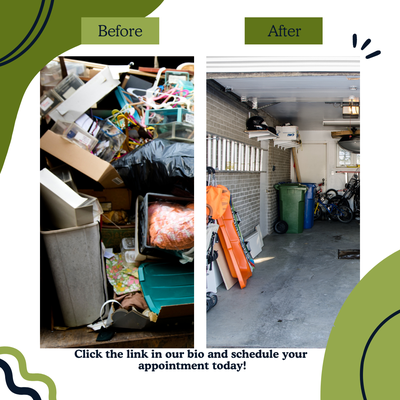Garage Cleanup and Junk Removal Summary - We recently completed a garage organization and junk removal project, which involved sorting through stored items, removing unwanted junk, and reorganizing the space. Unnecessary items, such as old furniture and appliances, were carefully disposed of or recycled. The remaining belongings were neatly arranged using shelving units and storage containers, transforming the garage into a clean and functional space. Garage Cleanup and Junk Removal Summary - We recently completed a garage organization and junk removal project, which involved sorting through stored items, removing unwanted junk, and reorganizing the space. Unnecessary items, such as old furniture and appliances, were carefully disposed of or recycled. The remaining belongings were neatly arranged using shelving units and storage containers, transforming the garage into a clean and functional space.