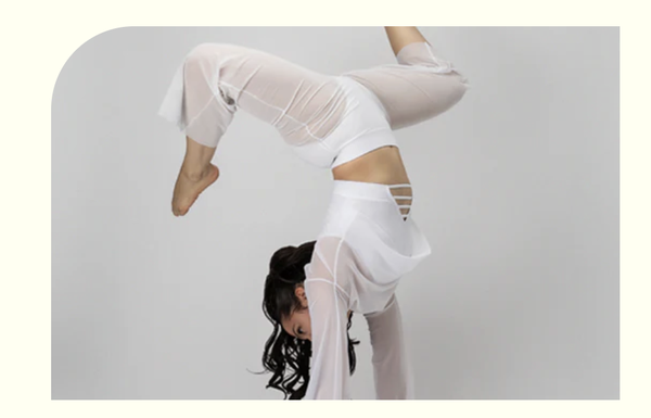 Acrobatics - A progressive class designed for all experience levels. Students learn tumbling, flips, rolls, partner work, and dynamic transitions, focusing on proper technique, control, and safety. This class helps build strength, coordination, and performance quality whether you're just starting out or advancing your skills.