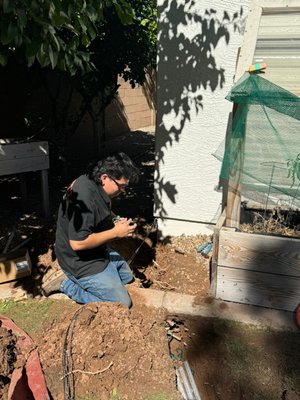 Electrical Wiring - This project involves the installation of electrical wiring and trenching services to ensure safe and efficient power distribution for a residential property. This project aims to deliver a robust and scalable electrical system tailored to the client's needs, ensuring efficiency, safety, and long-term reliability.