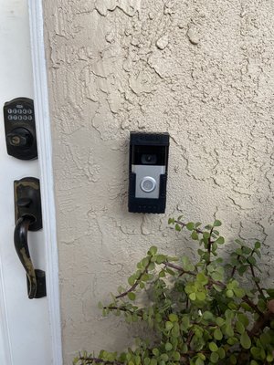 Security - Add security camera/floodlights to your home and always be on the lookout