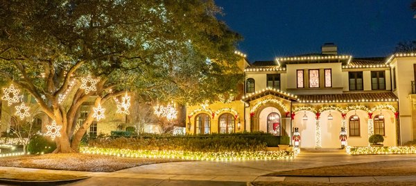 Christmas Lights - Embark on a magical journey with us! Our team offers the best Christmas Lights Installation services in the Denver Metro area! Picture your home adorned in a spectacular display of twinkling lights, creating a warm and festive ambiance for the holiday season. Our skilled and dedicated team of professionals will work their magic, meticulously designing and strategically installing commercial-grade lighting to transform your space into a winter wonderland.

From the initial concept to the final sparkling result, we take care of every detail to ensure a seamless and enchanting experience. Imagine the joy and wonder on the faces of your family and neighbors as they witness the stunning transformation of your home into a festive haven.

Whether you desire a classic and elegant look or a bold and vibrant display, our Christmas Lights Installation Project is tailored to meet your unique vision. Let the spirit of the season shine bright with a breathtaking light show that will leave a lasting impression on all who behold it. Illuminate your holidays with the expertise and creativity of our team, turning your home into a beacon of festive cheer for all to enjoy!