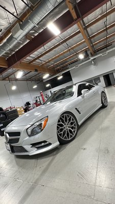 Mercedes-Benz SL550 with 20” Niche Mazzanti wheels and lowered on H&R lowering springs - 𝑽𝑬𝑯𝑰𝑪𝑳𝑬
▪️2013 Mercedes-Benz SL550
𝑾𝑯𝑬𝑬𝑳𝑺
▪️20X9 and 20X10.5 Niche Mazzanti 
𝑻𝑰𝑹𝑬𝑺
▪️255/35R20 and 295/30R20 
𝑺𝑼𝑺𝑷𝑬𝑵𝑺𝑰𝑶𝑵
▪️Lowered on H&R Lowering Springs
𝑪𝑼𝑺𝑻𝑶𝑴𝑰𝒁𝑨𝑻𝑰𝑶𝑵
▪️tires, wheels, lowering springs