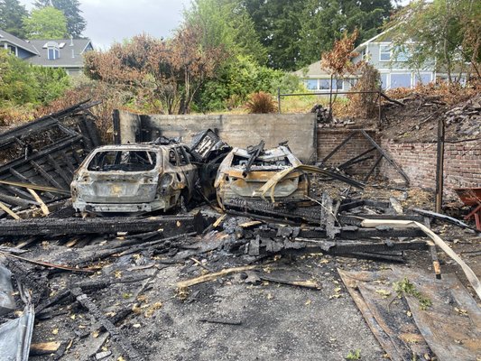 Fire loss - We responded to an emergency fire laws to clean up a hazardous debris. We cleared the site of hazardous material chard building and landscape debris to prepare the site for rebuild. The site was cleaned up and ready within 72 hours upon arrival