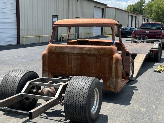 South Carolina to Wisconsin - This was a project truck we transported from a brother in South Carolina to the other brother in Wisconsin.
