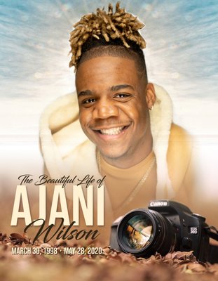 Ajani Wilson - Custom 12 Page Program Ajani Wilson - Custom 12 Page Program