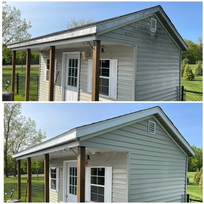 Soft Washing WNY - Concrete cleaning, building washing & mold / mildew removal in Clarence & Amherst NY