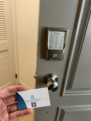 Smart Keypad installation - Installed a Smart Keypad deadbolt
