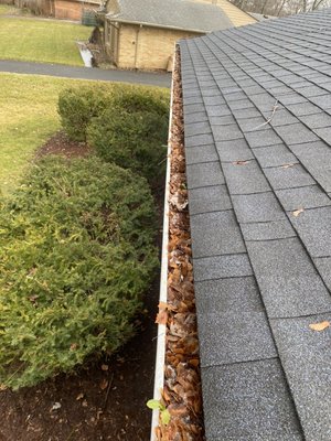New years gutter cleaning - Had a a handful of gutter clean outs in the new year just before the snow. Saved homeowner gutters from being destroyed by the winter New years gutter cleaning - Had a a handful of gutter clean outs in the new year just before the snow. Saved homeowner gutters from being destroyed by the winter