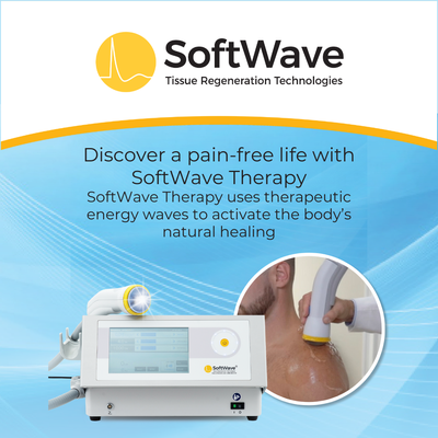 SoftWave Therapy - SoftWave is a non-invasive shockwave therapy that increases blood flow and promotes natural healing at the cellular level, helpful for all sorts of conditions, from chronic pain to sports injuries to conditions like restless leg and arthritis. SoftWave Therapy - SoftWave is a non-invasive shockwave therapy that increases blood flow and promotes natural healing at the cellular level, helpful for all sorts of conditions, from chronic pain to sports injuries to conditions like restless leg and arthritis.