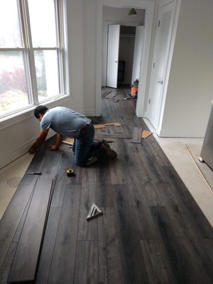 Painting and LVP Flooring - Spring is the perfect time to install new flooring and refresh existing cabinets. Painting and LVP Flooring - Spring is the perfect time to install new flooring and refresh existing cabinets.