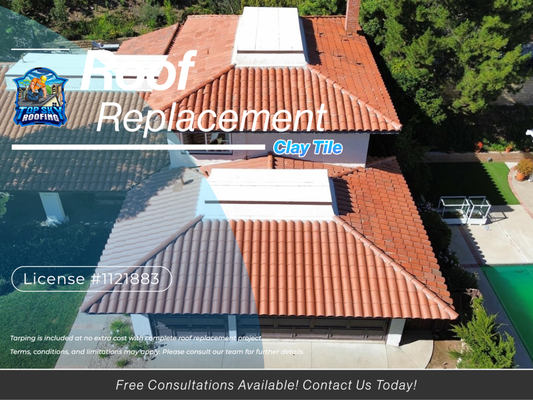 Roof Replacement, Clay Tile - Roof Replacement, Clay Tile Roof Replacement, Clay Tile - Roof Replacement, Clay Tile