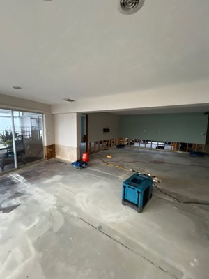 Howell Flood Damage - We recently completed a flood damage restoration project caused by Hurricane flooding. The property faced severe water intrusion, damaging floors, walls, and personal belongings. Our team acted quickly to extract water, dry the structure, and prevent mold growth.

We repaired and restored the property, ensuring it was safe, clean, and back to its original state. The project highlights our commitment to helping homeowners recover from disasters with efficiency and care.

If you or someone you know needs flood damage restoration, we’re here to help!