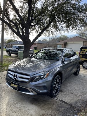 Interior & Exterior detail on Mercedes - We Come To You! 
Scheduling appointments 
Check our website to see our services