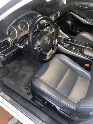 Leather condition - Lexus is250 for a full interior cleaning and conditioning. Added an extra layer of protection from harmful uv rays and dangerous coffee stains. Leather condition - Lexus is250 for a full interior cleaning and conditioning. Added an extra layer of protection from harmful uv rays and dangerous coffee stains.