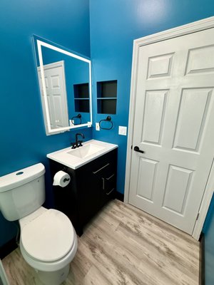 Full Bathroom Remodel & Modern Tub-to-Shower Conversion - One of our client’s kids looked at their new shower and said: "It’s so bright now, I feel like I'm washing inside a cloud!" That’s exactly what we aim for — simple, clean, and happy spaces for you, your children, and even your pets.
What we did here (without the fancy talk):
More room to breathe: We took out the clunky old tub and built a wide, open walk-in shower.
Walls you’ll want to touch: Smooth, high-quality porcelain from floor to ceiling. It’s easy to clean and looks beautiful every single day.
The "Vanity" (your new morning hub): We installed a sturdy, beautiful cabinet and sink where everything finally has its place.
Light in the right places: No more dark corners. We added warm LED lights that make the whole room glow.
The finishing touches: From the glass door to the last drop of paint, we made sure everything is just right.
We’re your local team serving Boca Raton, Delray Beach, Deerfield Beach, Fort Lauderdale, and Pompano Beach. We don't just "do renovations" — we take care of your home as if it were our own.
Want to fall in love with your bathroom again?
Call or Text: +1 (561) 344-6919
WhatsApp available 🟢 Full Bathroom Remodel & Modern Tub-to-Shower Conversion - One of our client’s kids looked at their new shower and said: "It’s so bright now, I feel like I'm washing inside a cloud!" That’s exactly what we aim for — simple, clean, and happy spaces for you, your children, and even your pets.
What we did here (without the fancy talk):
More room to breathe: We took out the clunky old tub and built a wide, open walk-in shower.
Walls you’ll want to touch: Smooth, high-quality porcelain from floor to ceiling. It’s easy to clean and looks beautiful every single day.
The "Vanity" (your new morning hub): We installed a sturdy, beautiful cabinet and sink where everything finally has its place.
Light in the right places: No more dark corners. We added warm LED lights that make the whole room glow.
The finishing touches: From the glass door to the last drop of paint, we made sure everything is just right.
We’re your local team serving Boca Raton, Delray Beach, Deerfield Beach, Fort Lauderdale, and Pompano Beach. We don't just "do renovations" — we take care of your home as if it were our own.
Want to fall in love with your bathroom again?
Call or Text: +1 (561) 344-6919
WhatsApp available 🟢
