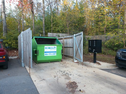 Commercial Doors & Dumpster Fence - On this project, we were called out to a commercial customer to fix some door hardware and build an enclosure for the dumpsters on the property. Commercial Doors & Dumpster Fence - On this project, we were called out to a commercial customer to fix some door hardware and build an enclosure for the dumpsters on the property.