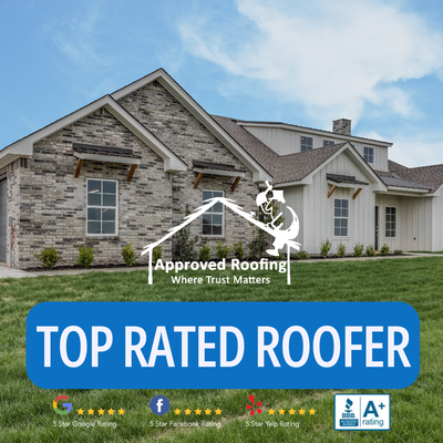 Client Reviews - At Approved Roofing, our reputation is built one project and one homeowner at a time. From clear communication and dependable service to quality workmanship, we’re proud to consistently earn 5-star feedback from the customers we serve.

See what local homeowners have to say about their experience with Approved Roofing.