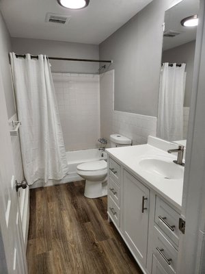 Post Construction Clean - This was a post construction clean performed after previous tenants moved out and renovations were completed. Post Construction Clean - This was a post construction clean performed after previous tenants moved out and renovations were completed.