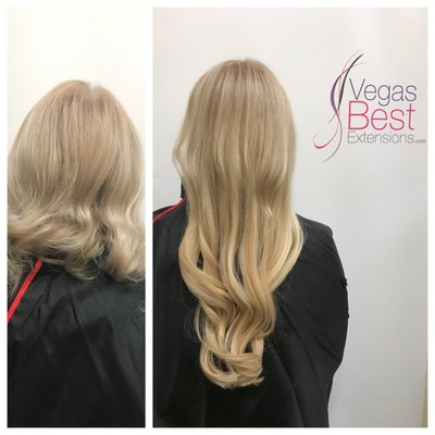 POLYMER BONDING 7 STARS EUROPEAN EXTENSIONS! - We carry 7 Stars Hairdreams extensions, European Remy Hair, Never bleached!
Individual BONDING method keeps the strands more secure, and the maintenance period runs between 3-4 months. POLYMER BONDING 7 STARS EUROPEAN EXTENSIONS! - We carry 7 Stars Hairdreams extensions, European Remy Hair, Never bleached!
Individual BONDING method keeps the strands more secure, and the maintenance period runs between 3-4 months.