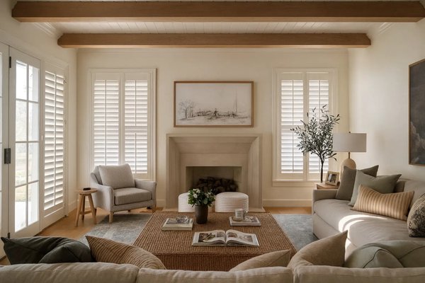 Plantation Shutters - The homeowner wanted a window treatment that would be both stylish and long-lasting. We installed custom plantation shutters to provide a classic look with practical everyday benefits like privacy, light control, and durability. The finished space feels brighter, cleaner, and much more polished.