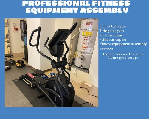 Professional Fitness Equipment Assembly - 💪 Get your home gym and sports equipment ready with BlueFiks Pros! 🏋️‍♂️⚽ Our expert team specializes in the assembly of gym equipment, basketball hoops, and more. We ensure everything is set up safely and correctly, so you can focus on your fitness goals and enjoy your favorite sports. Transform your space into an active haven with ease! 🏡✨

#GymEquipmentAssembly #SportsEquipmentAssembly #BlueFiksPros #HandymanServices #FitnessAtHome #CaliforniaLiving #ExpertCraftsmanship #HomeGym #ActiveLifestyle #SportsSetup