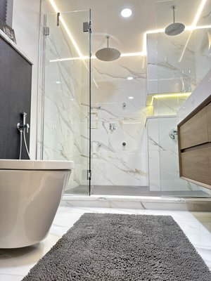 Master Bathroom Remodeling - Major demo and remodeling to make this master bathroom a dream