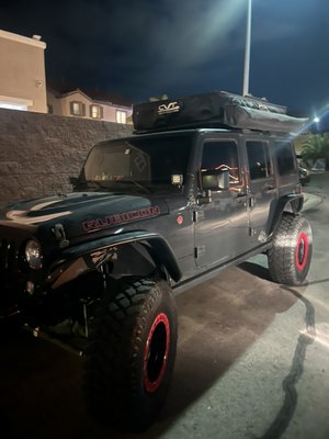 2016 Jeep rubicon “no start” - I recieved a phone call for a no start on this 2016 Jeep wrangler rubicon I was able to diagnose the issue which ended up being bad battery and faulty starter and was able to get the customer back on the road! 2016 Jeep rubicon “no start” - I recieved a phone call for a no start on this 2016 Jeep wrangler rubicon I was able to diagnose the issue which ended up being bad battery and faulty starter and was able to get the customer back on the road!