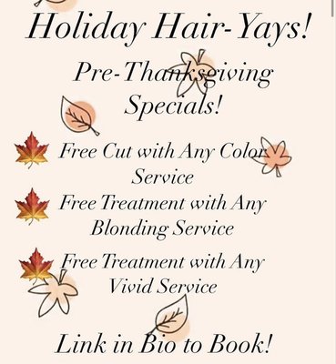Jasmines October specials - Book an appointment in October with Jasmine! Jasmines October specials - Book an appointment in October with Jasmine!