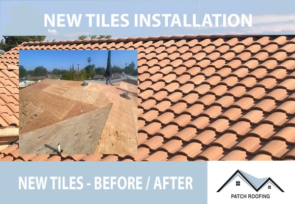 New Tiles Installation - Tiles BY EAGLE