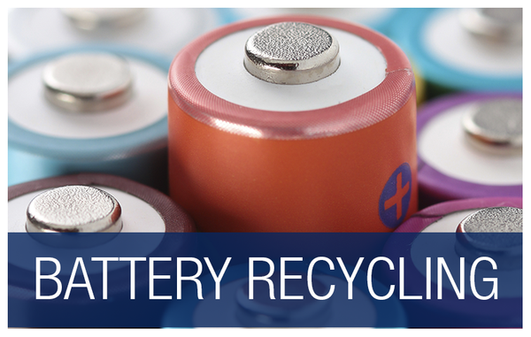 Battery Recycling - Batteries contain lithium, cadmium, nickel, silver, mercury, and other toxic materials and are therefore generally regulated as universal waste. Like other universal wastes, batteries should be collected, recycled, and processed at fully permitted facilities.Batteries are sorted by technology and then smelted in a high temperature oven to create a highly sought after commodity in the stainless steel market. This process provides a much needed service to recycle batteries to meet regulatory requirements, while also creating a valuable commodity. Battery Recycling - Batteries contain lithium, cadmium, nickel, silver, mercury, and other toxic materials and are therefore generally regulated as universal waste. Like other universal wastes, batteries should be collected, recycled, and processed at fully permitted facilities.Batteries are sorted by technology and then smelted in a high temperature oven to create a highly sought after commodity in the stainless steel market. This process provides a much needed service to recycle batteries to meet regulatory requirements, while also creating a valuable commodity.
