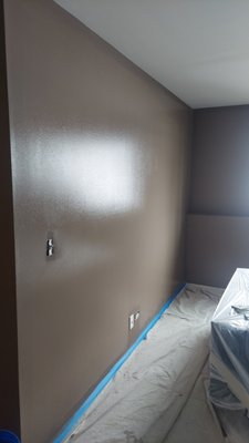 Interior painting - Fresh up walls 1 coat only. Interior painting - Fresh up walls 1 coat only.